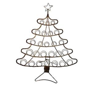 Metal Christmas Tree Photo Holder